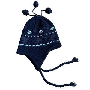 Black & Brown Winter Hat